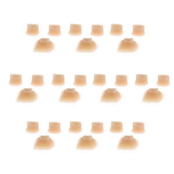 3x10 Sets Rubber Flute Piccolo Pads Woodwind Instrument Replacement Accessory