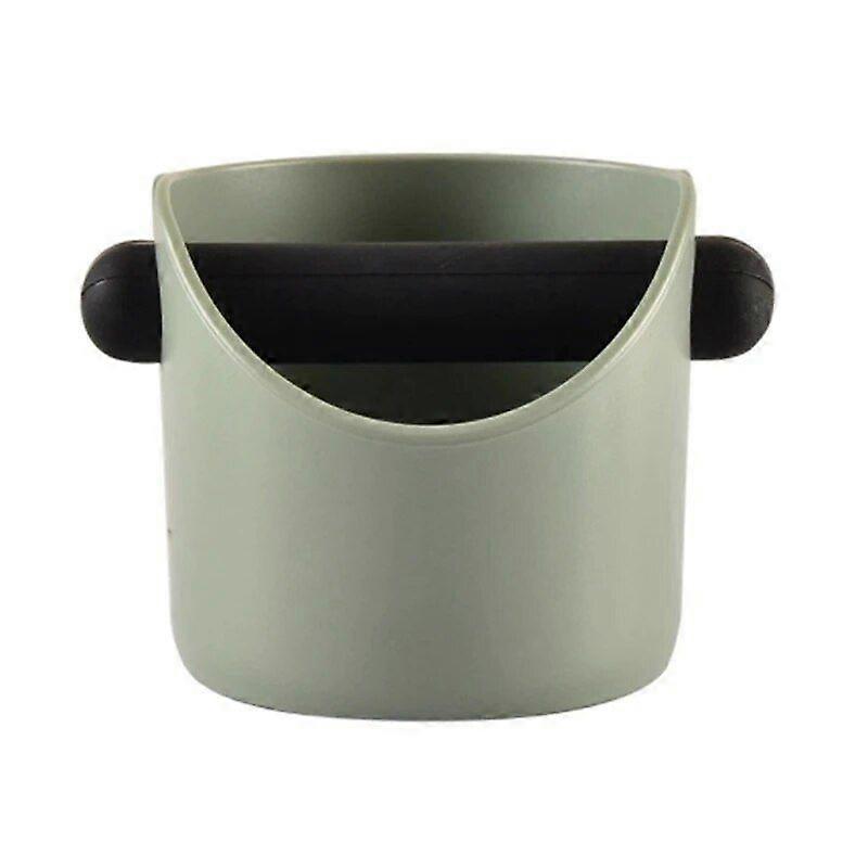 Coffee Knock Box Anti Slip Shock-Absorbent Cafe Box Espresso Grind Dump Bin Waste Bin With Detachable Knock Bar