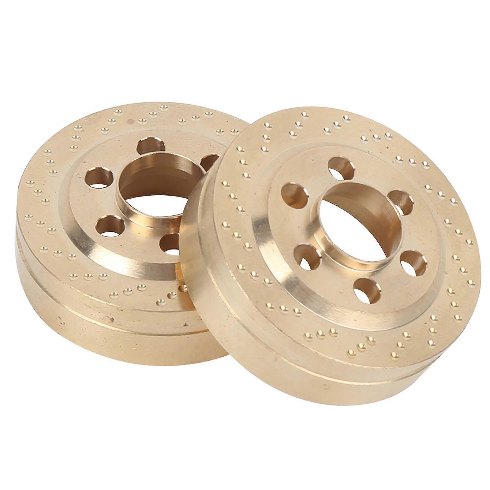 2pcs RC Car Accessory Weight Accessory Fit for SCX10 TRX4 1:10 RC CrawlerThick Type