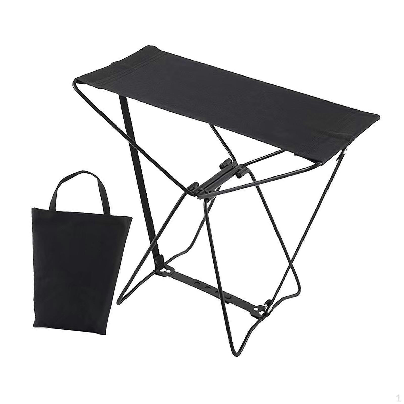 Φορητό πτυσσόμενο σκαμνί Camping συμπαγές πτυσσόμενο στρατόπεδο εδρών υποστηρικτών μετάλλων