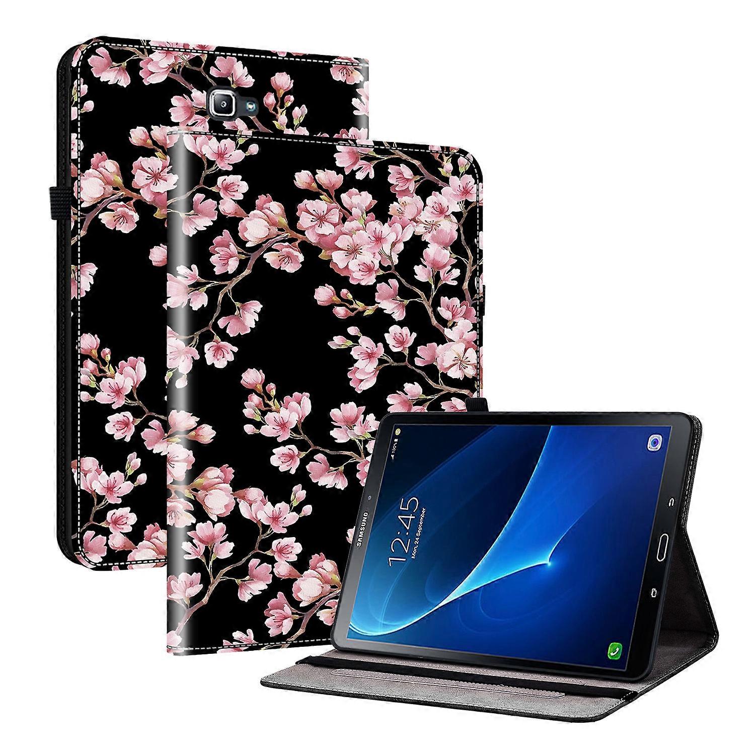 Crystal Texture Painted Leather Tablet Case