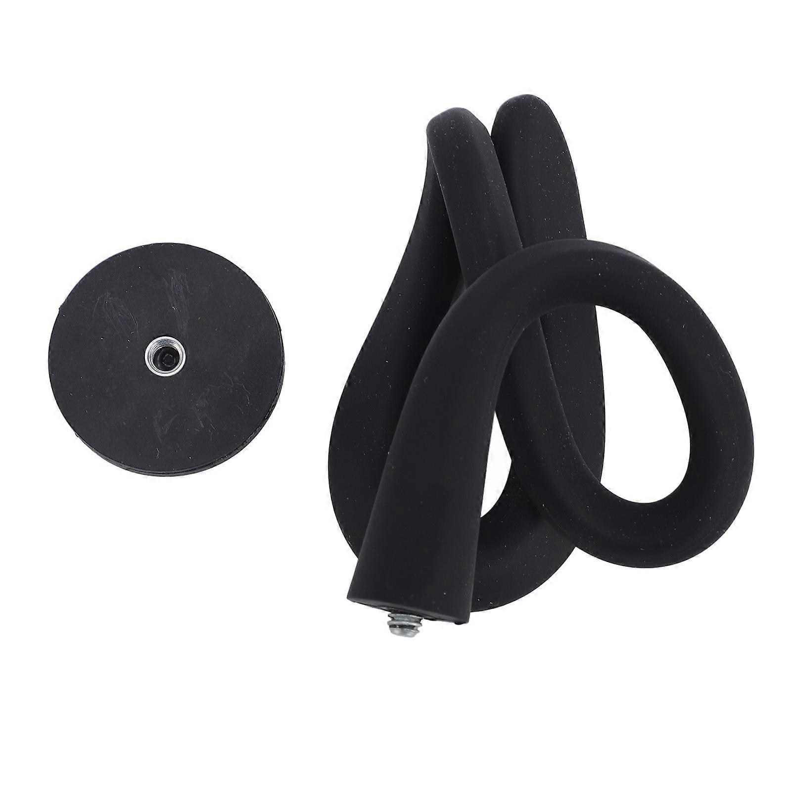Front Load Washer Door Prop Magnetic Flexible Washing Machine Door Holder for Keeping Open and Proper Ventilation Black