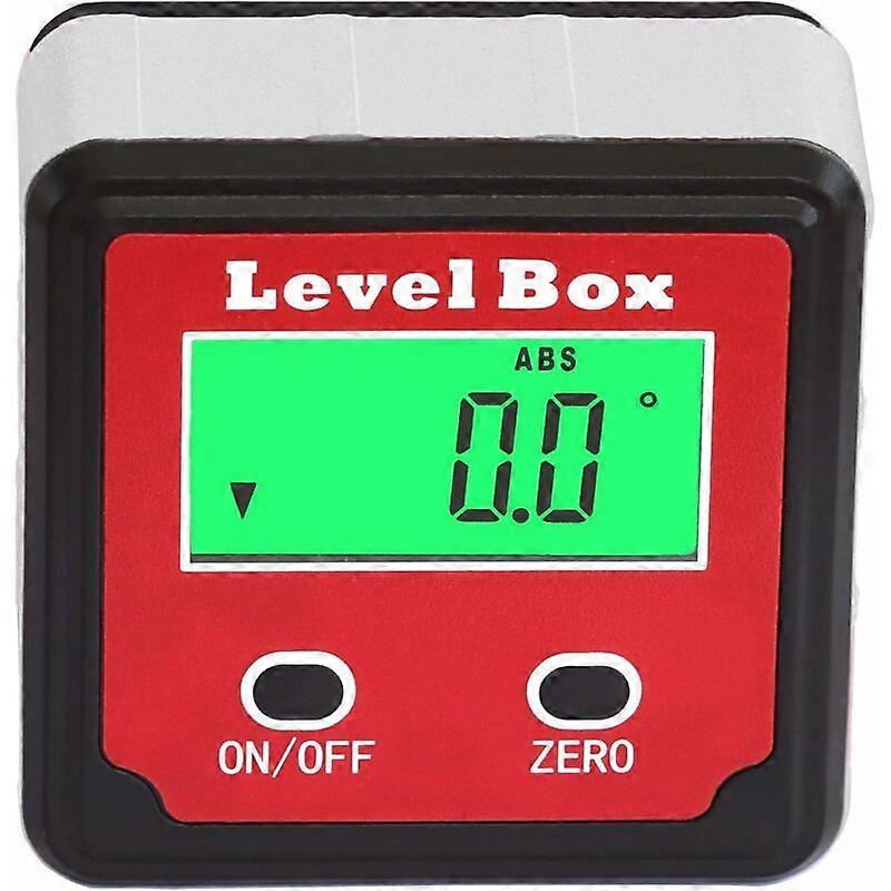 Imperméable Numérique LCD Angle Inclinomètre Angle Box Biseau Boîte Niveau Angle Box Aimants Intégrés - Versailles