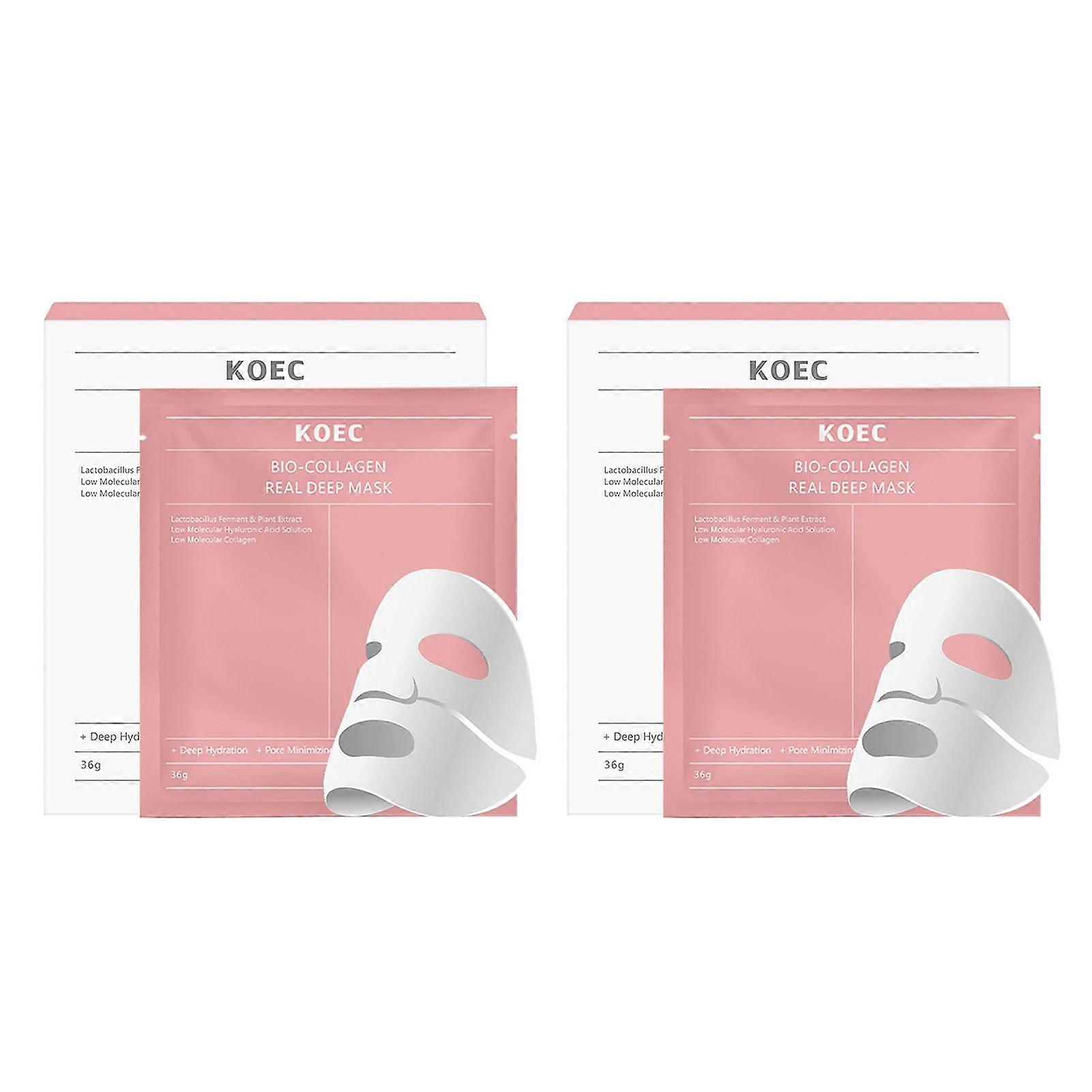 Bio-collagen Real Deep Mask, Deep Collagen Overnight Face Mask, Hydrolyzed Collagen Face Masks Skin Care