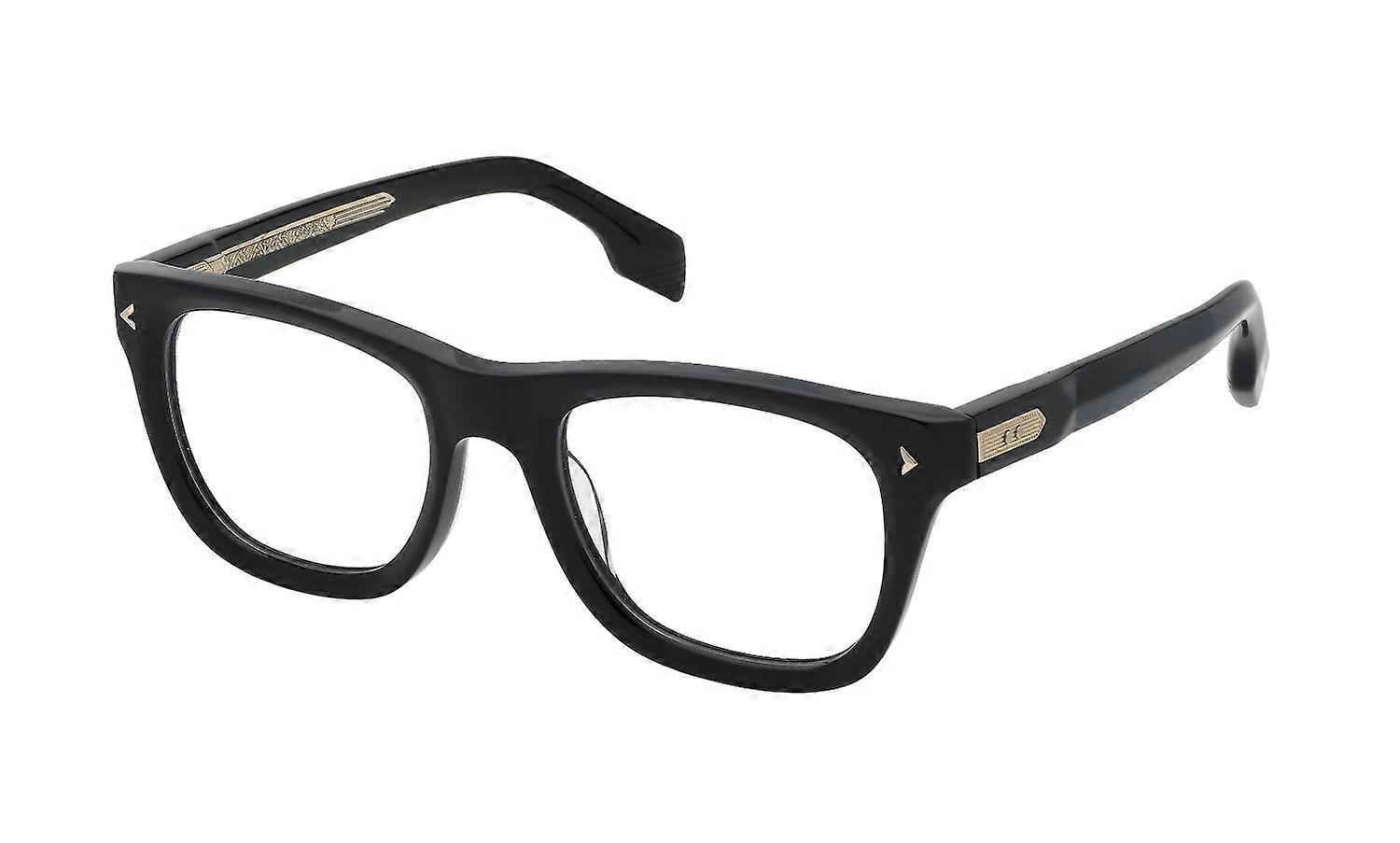 Eyewear Frames Lozza VL4355M 0700 Black LUCIDO 53/21/145 MAN