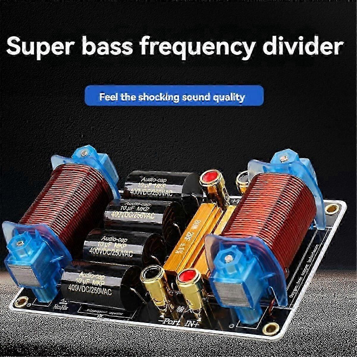 Subwoofer Specific Frequency Divider Pure Bass Speaker Crossover HIFI 1100W High-Power for 15 18 Inch Audio Speaker