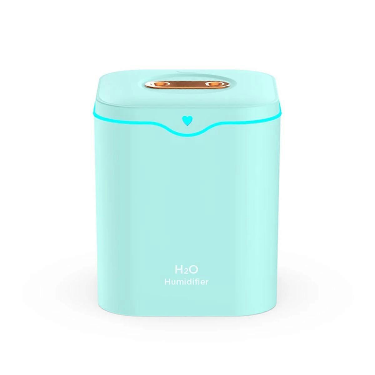 2000ml Large Capacity Double Port Air Humidifier Silent Blue