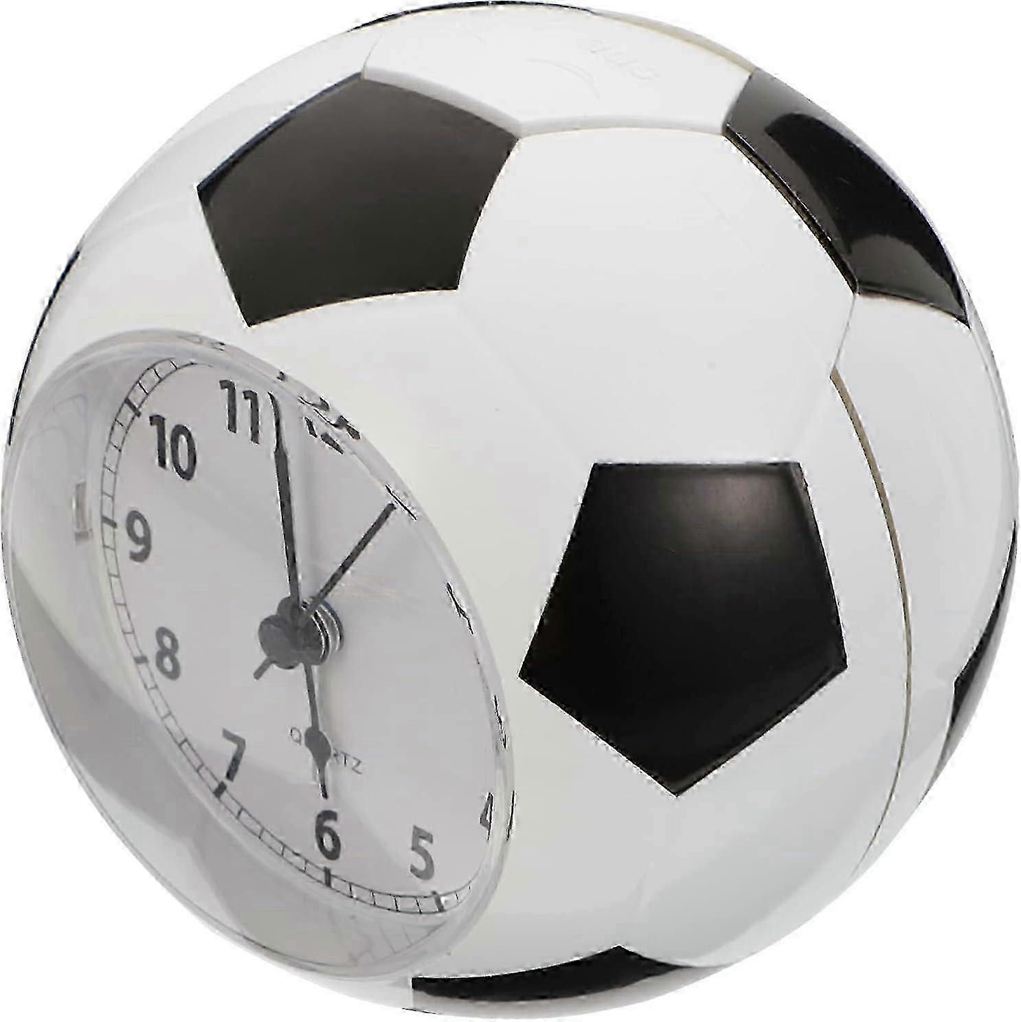 Desktop Football Clock Living Room Alarm Clock Wake Up Bedside Table Clock Gift for Children