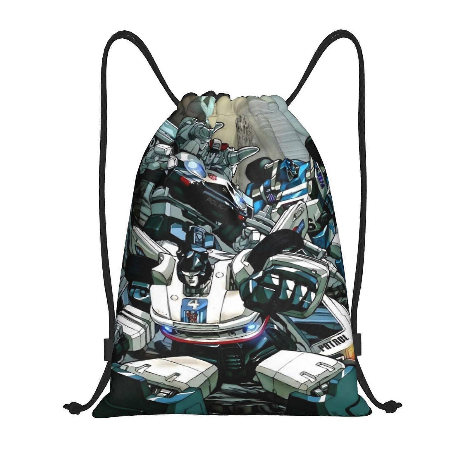 e48 Silverhawks Canvas double shoulder backpack easy to fold, clean, and carry around o48