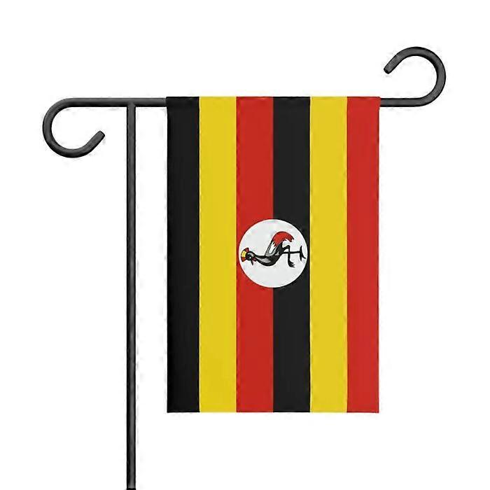 Uganda Garden Flag – 32 x 47.5 cm – Durable Polyester – Vertical Format – Outdoor