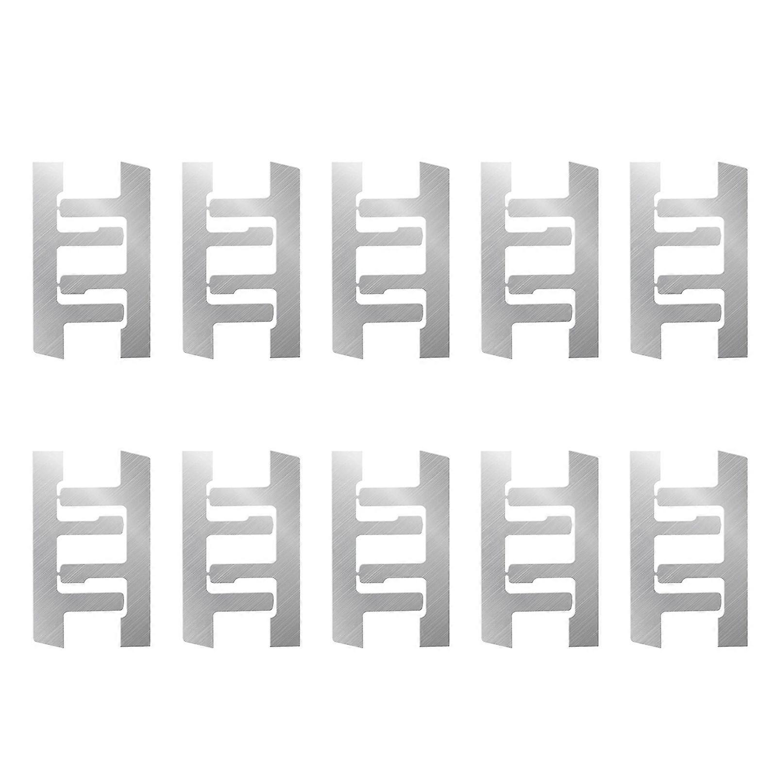 10Pcs Electrical Box Mounting Straps Switches Box Support Bracket Wall Electrical Outlets Spacers F Clamp Enduring