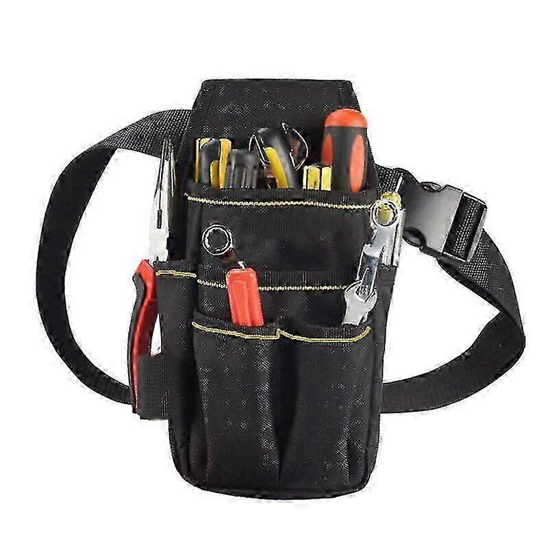 Gardening Tool Waist Bag Belt Tool Apron Organizer Heavy Duty Oxford With Pockets Adjustable