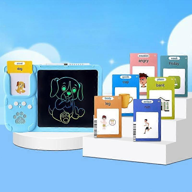 8.5 inch Writing Tablet Card Reader Blue / 255 Cards