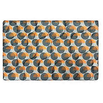 110x68cm utendørs vanntett kjæledyrmatte rullbar reise sovepute for hund, størrelse L