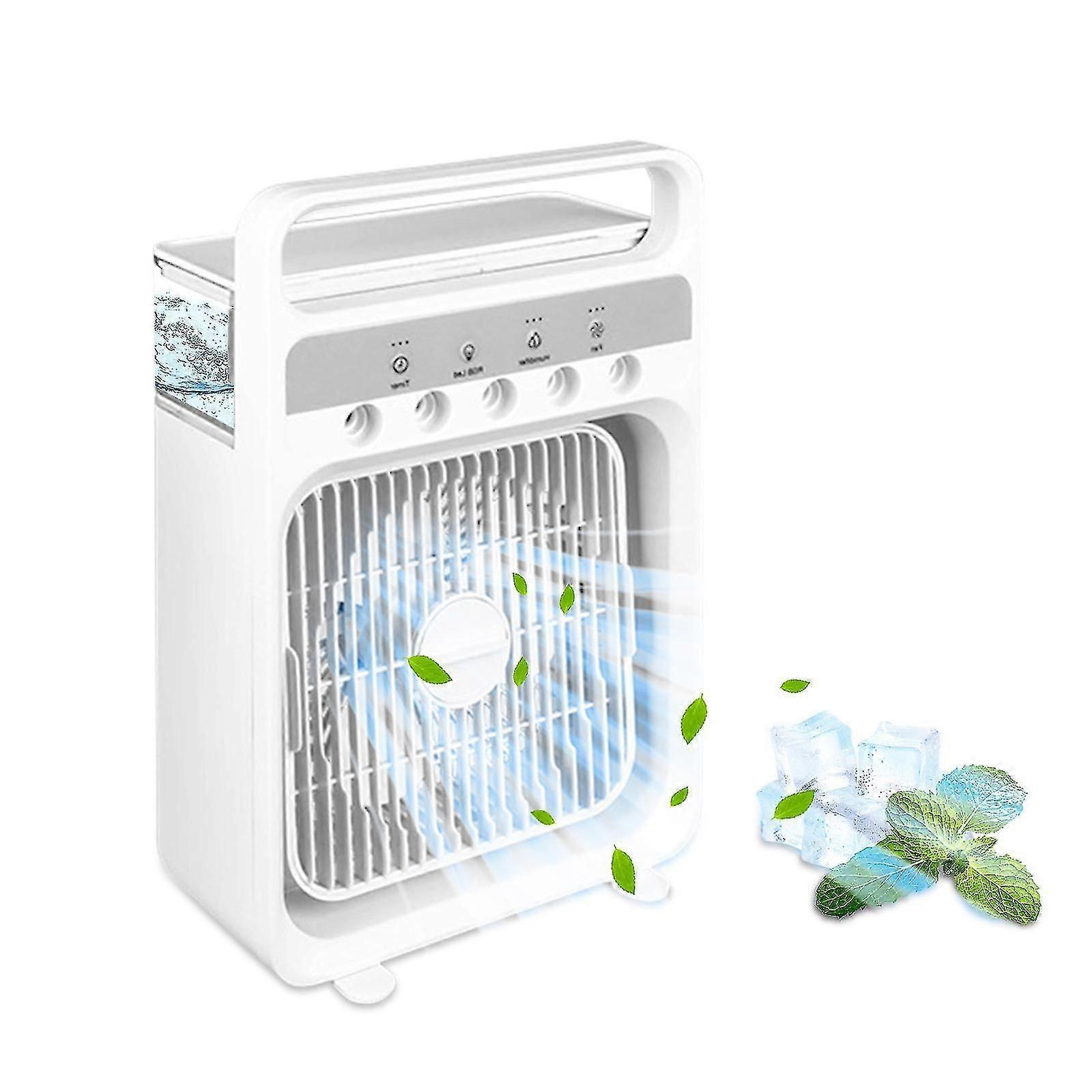 Portable Air Cooler Desktop Office Air Conditioning Fan Usb Charging