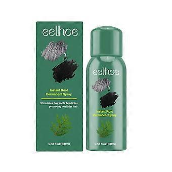 3PC Black Hair Spray Thick Nourishing Hair Roots Shiny Smooth Natural Black Hair