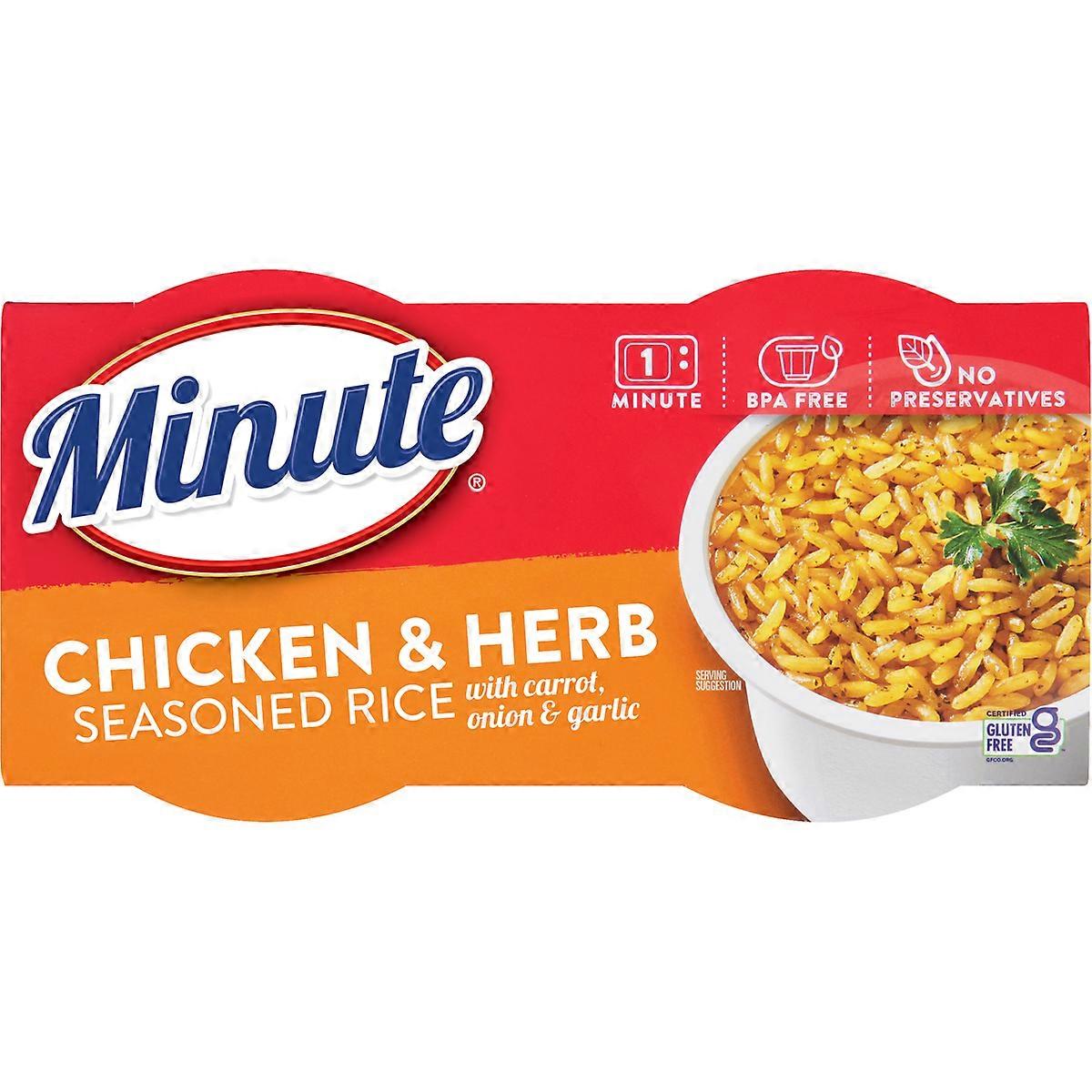 Minute Chicken & Herb Rice -2pk / 8.8oz