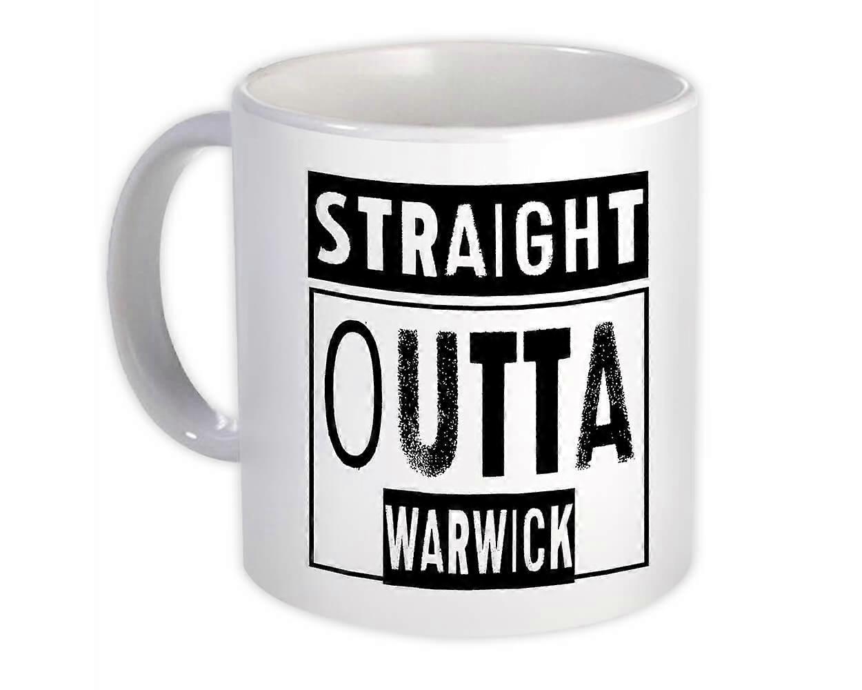 ギフトマグカップ:ストレイトアウタワーウィックロードアイランド