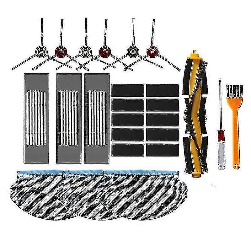 Ecovacs Ozmo 950/920ロボット掃除機アクセサリー:ブラシ、HEPAフィルター、モップパッド