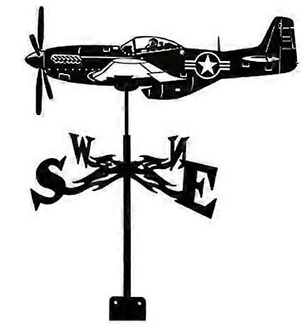 Metal Weather Vane for Garden with Rod, Wind Direction Indicator Ref: 6640