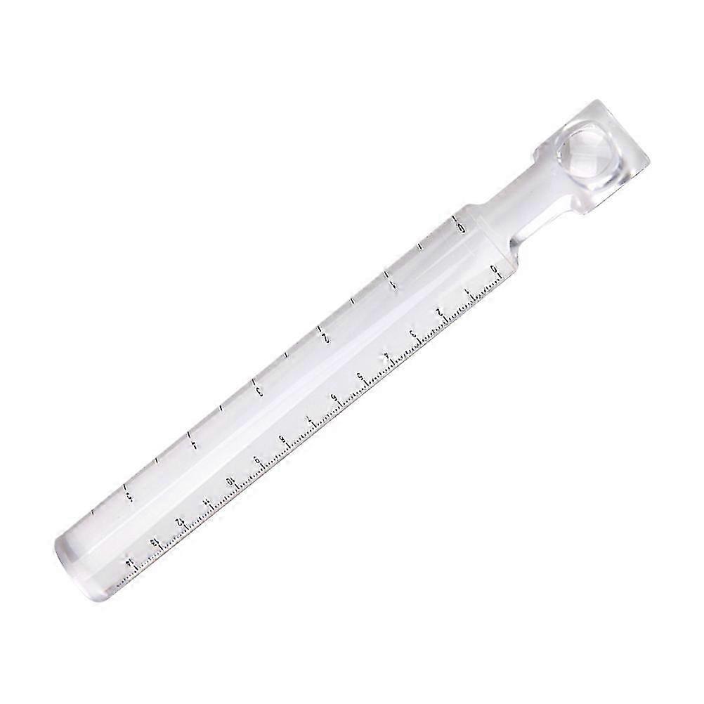 Centimeter Scale Plastic Ruler Straight Ruler Measuring Tool Strong Hard Mathematical Geometry Tool 