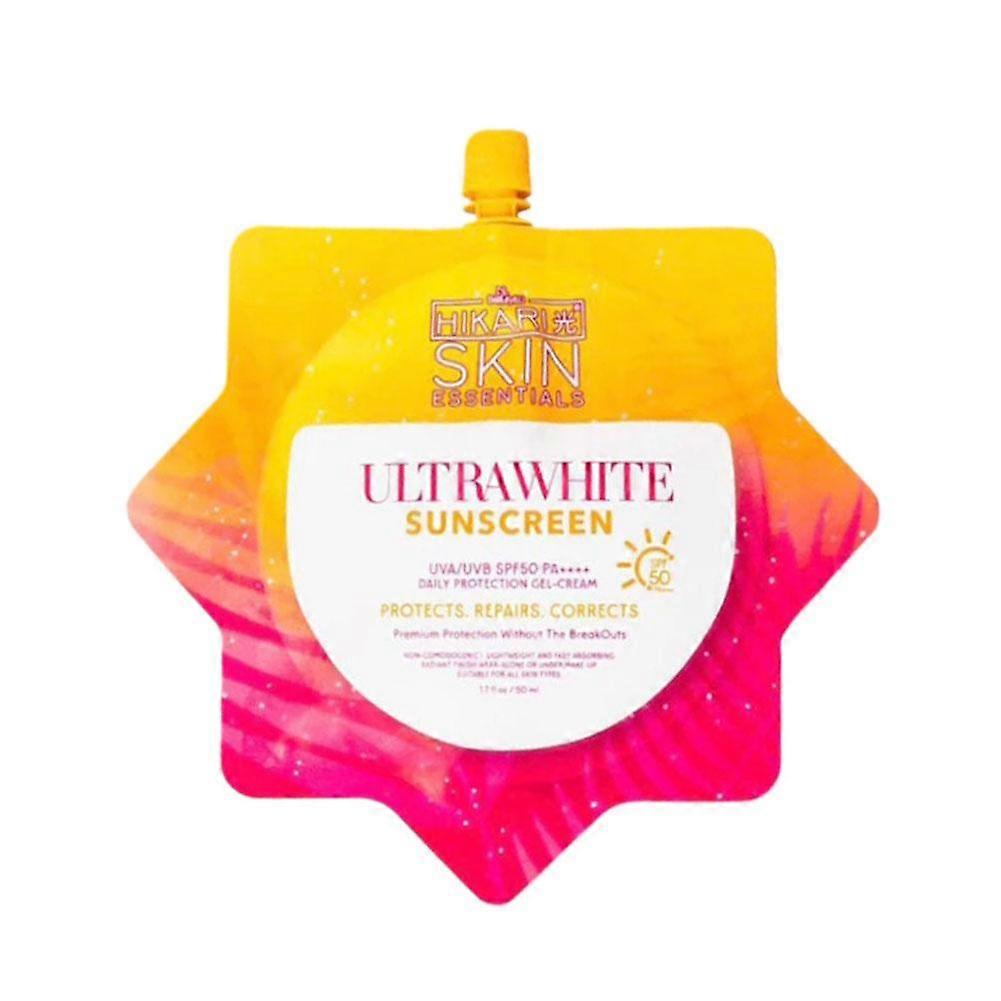 50g(A)$Hikari Whitening Sunscreen 50ML Suitable for all skin types Whitening and brightening Easy to apply SPF50+