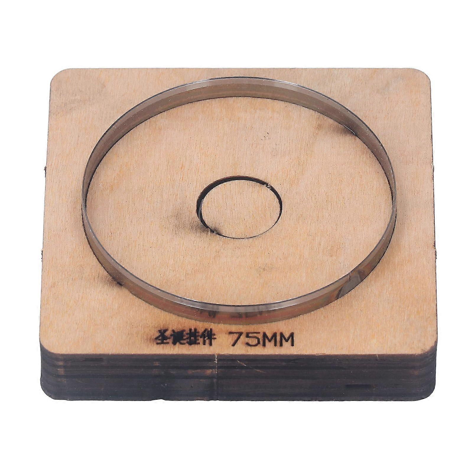 High quality  75mm diameter circular hand shears leather cutting mold set hand