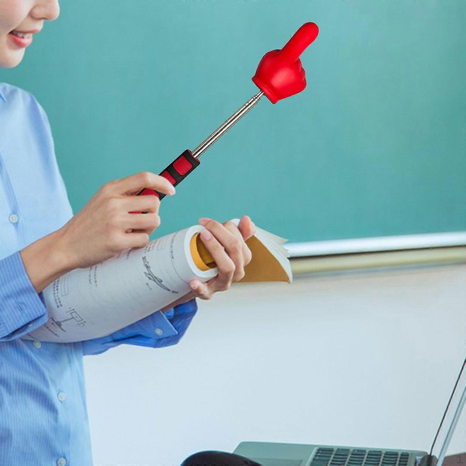 Telescopic Teachers Pointer Extendable Durable Multifuctioan Pointing Stick Hand for