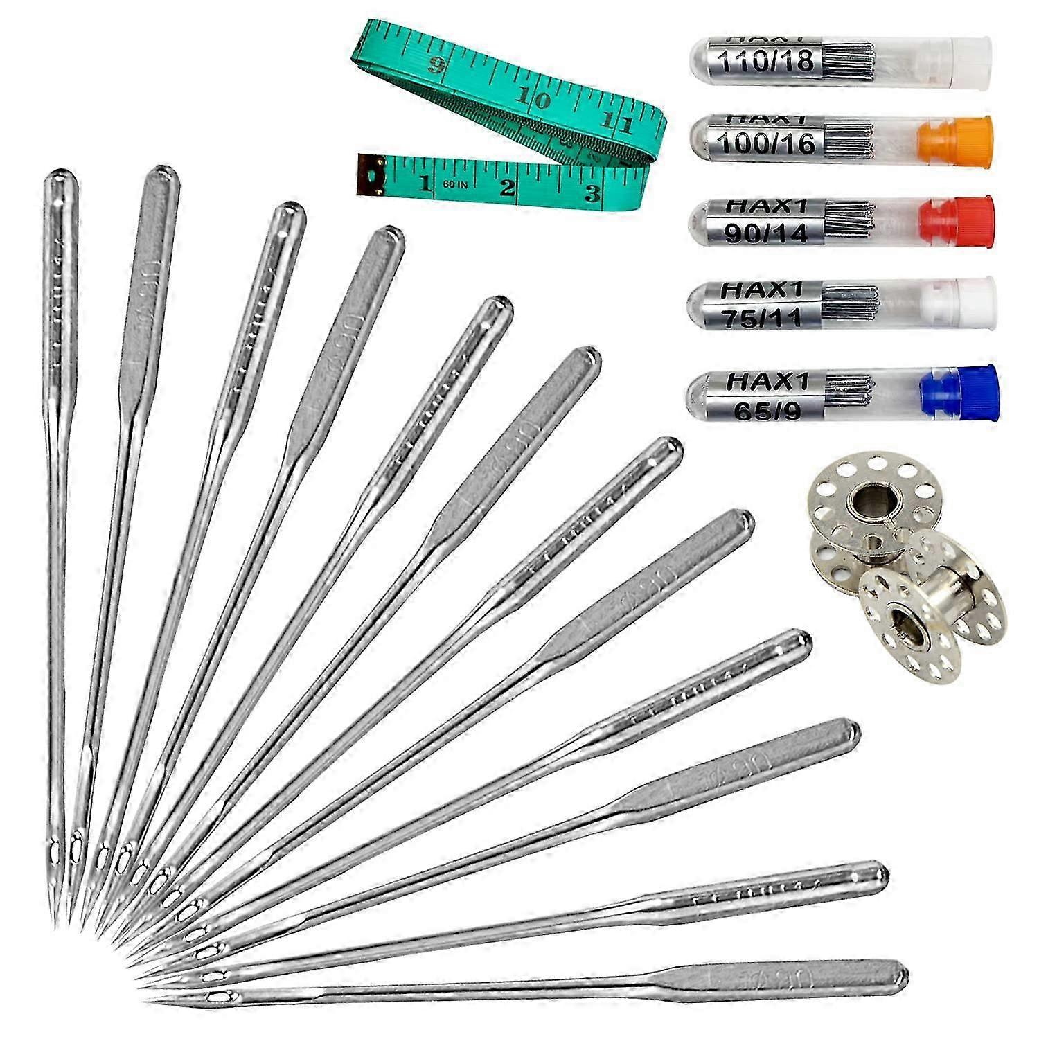 50 aiguilles universelles pour machine à coudre