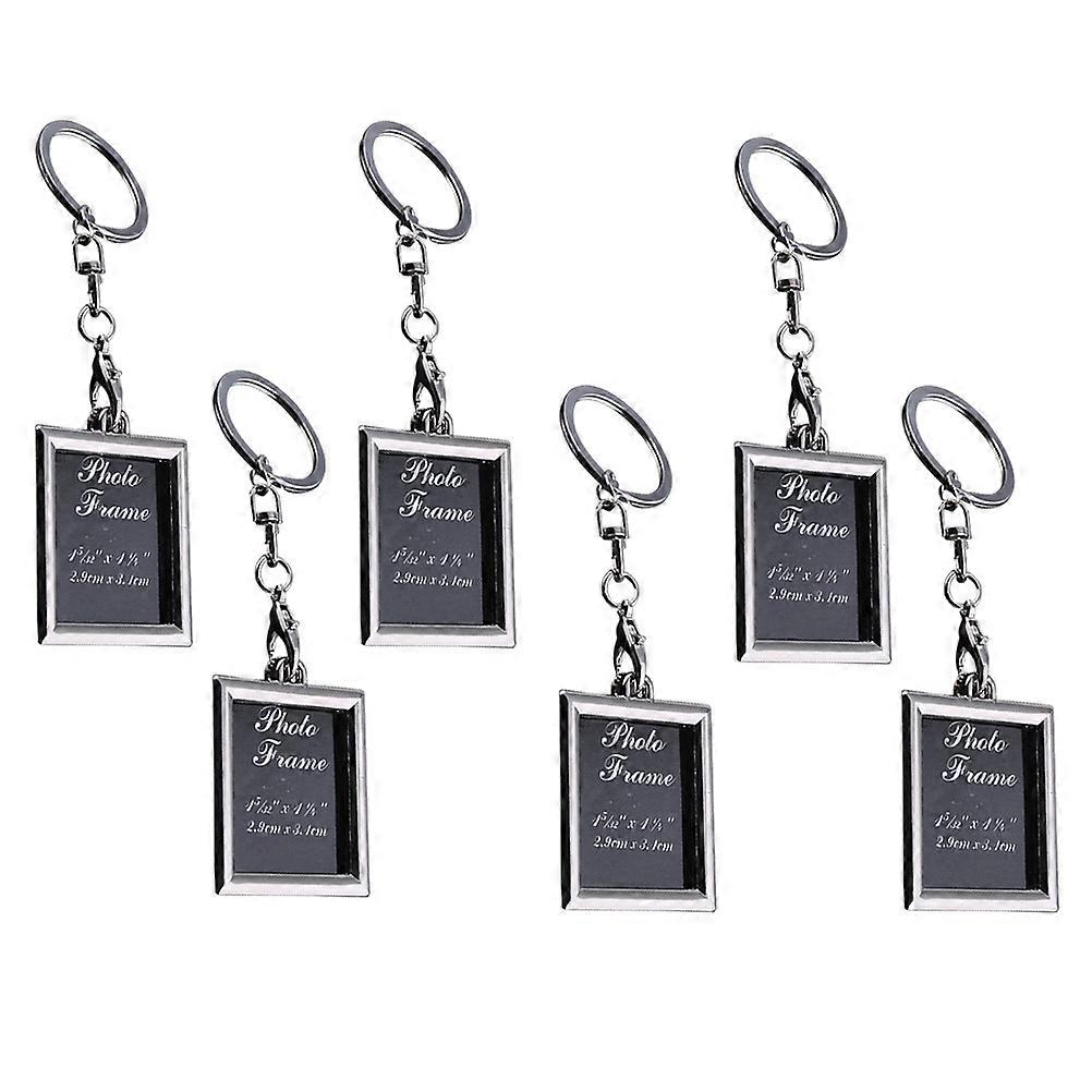 Keepsake Picture Keyrings, Featuring Metal Construction for Durability