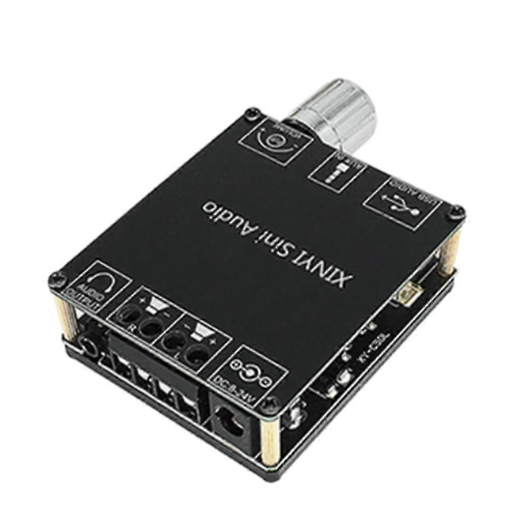 Geeignet für 2X50W Bluetooth 5.0 Leistungsverstärker Class D Audio 10W-200W HiFi Stereo Wireless Music P
