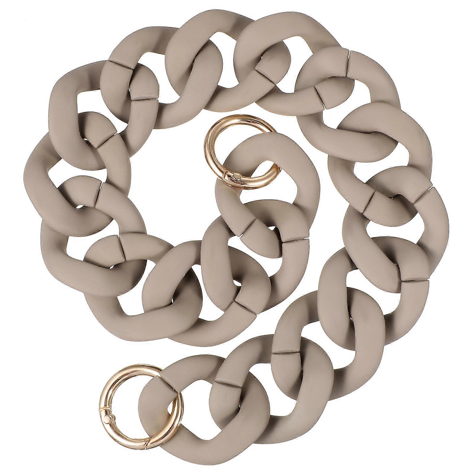 Handbag Chain Accessory, Durable Resin Construction, Stylish Everyday Use