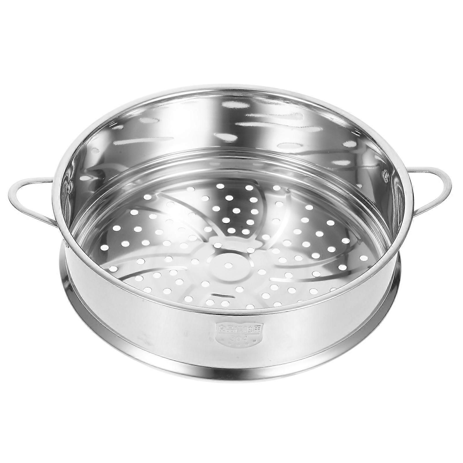 Stainless Steel Steamer Basket for Kitchen Use – Practical Steaming Accessory for Buns, Vegetables, Easy to Clean, Dishwasher Safe