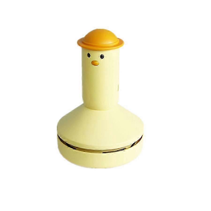Portable Mini Desktop Vacuum Cleaner for Eraser Crumbs, Keyboard Cleaner, Rechargeable - Lemon Yellow 2025