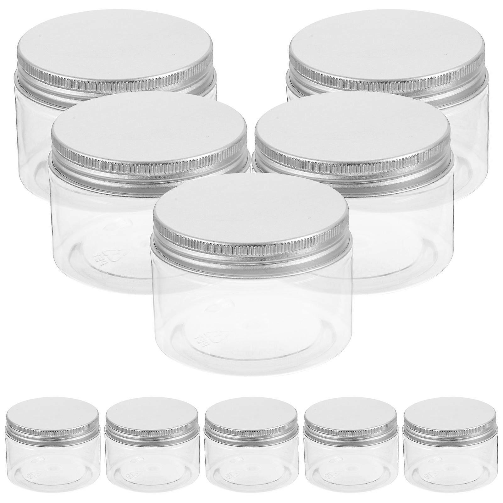 Small Jar Round Shape Food Storage For Picnic Outdoor Use 10Pcs Preservation