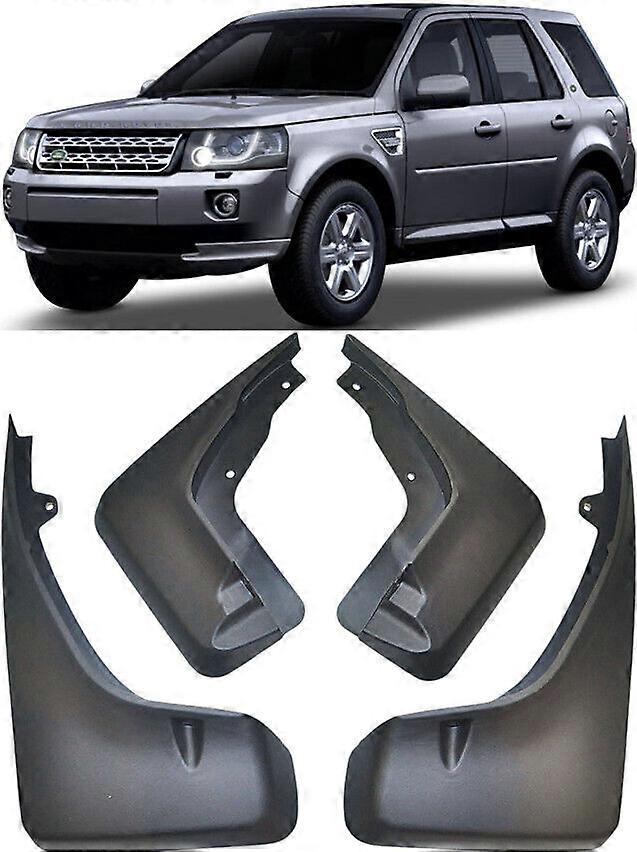 Compatible Set Molded Splash Guards Mud Flaps For 2007-2015 Land Rover Freelander 2///