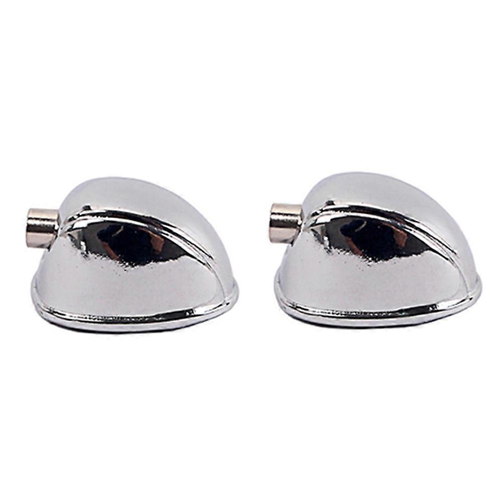 Drum Lug Accessories Single-End Snare Drum Lug Ear Claw Hook For Percussion Instrument Accessories Silver 2Pcs