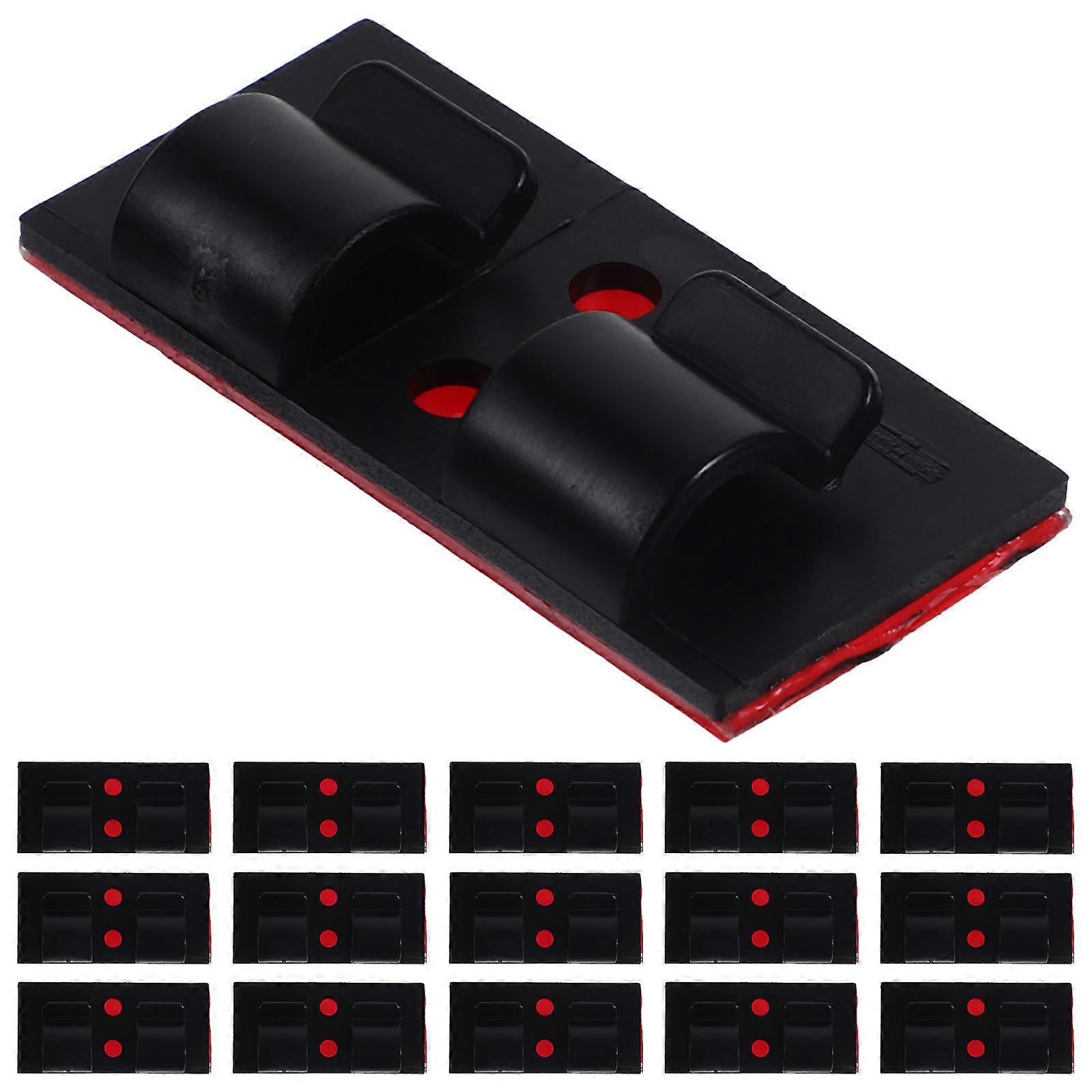 Sticky Cord Clips Tidy Helper Wire Organizer for Office Wall Car 25Pcs