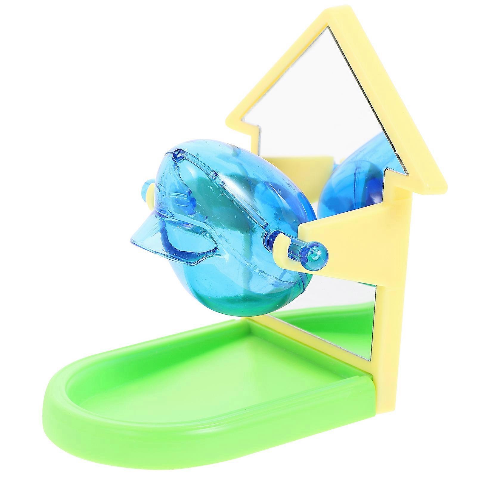 Parakeets Bird Toys Pet Bird Training Feeder Slow Feeding Simple Design 1Pack