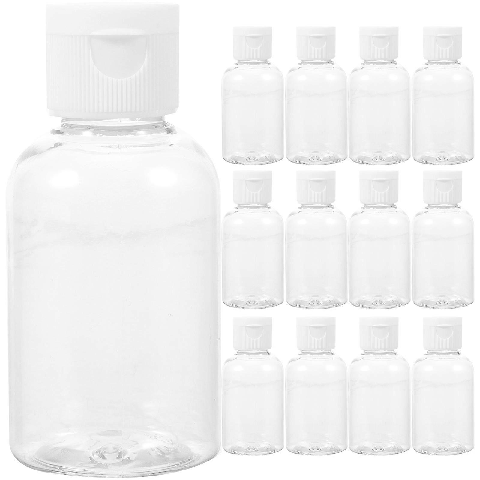 Portable Travel Bottles Travel Bottles Shampoo Bottles Plastic Cosmetic Bottles Empty Lotion Container 50ml 20Pcs