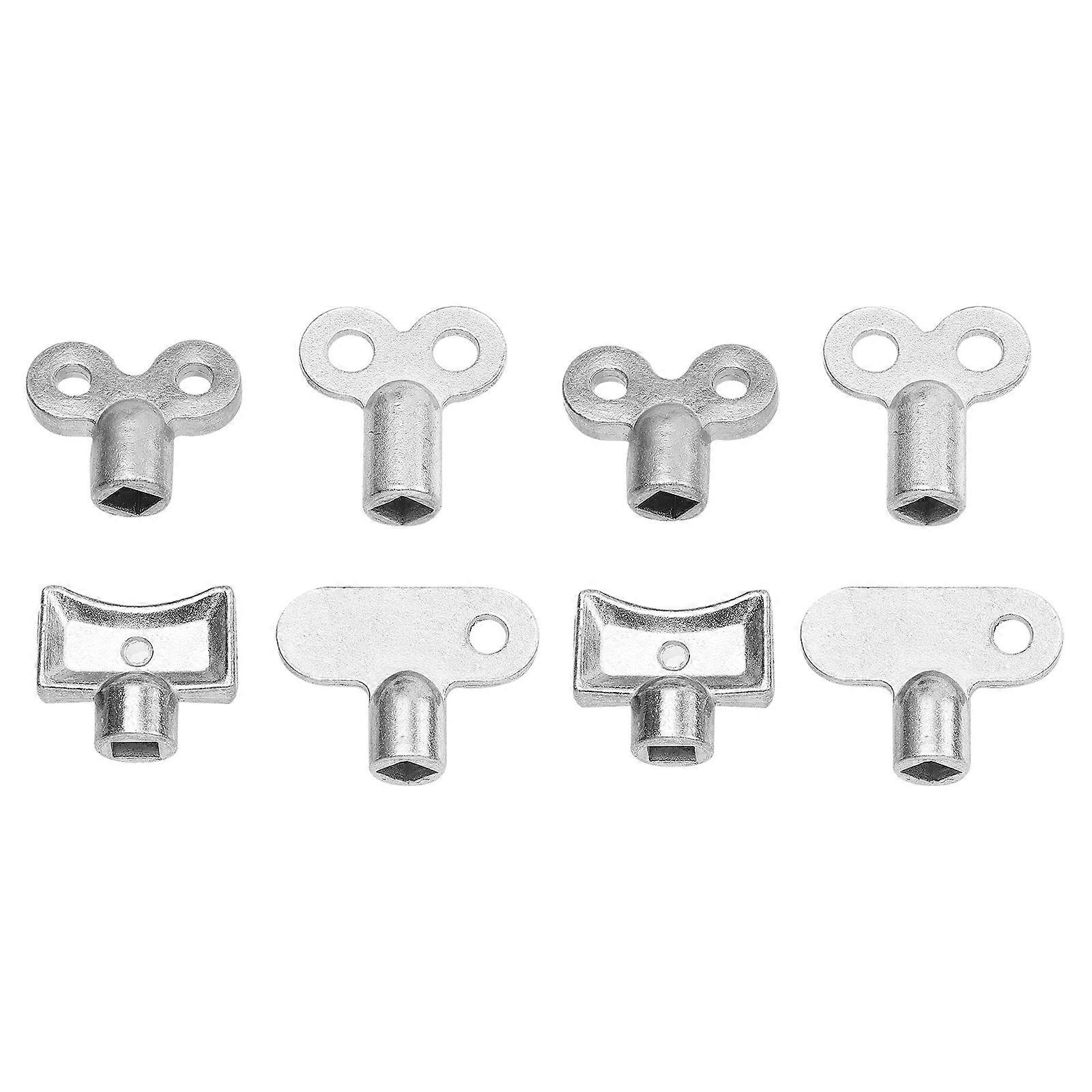 8pcs Heater Bleed Keys Radiator Bleed Key Plumbing Valves Key for Radiators