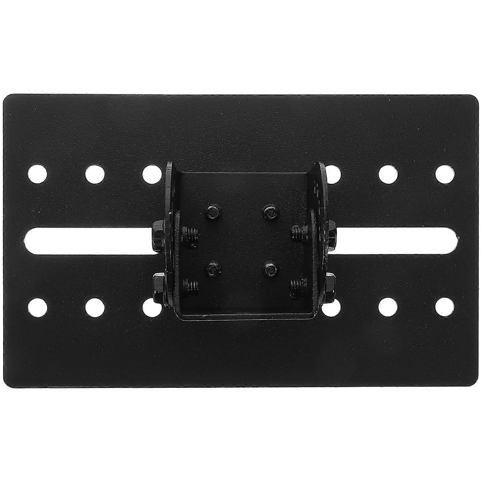 Heavy Duty Wall Mount Bracket with Thickened Screw Rod and Base Plate for Surround Sound Speakers – Vibration Reduction and Stable Support for Home