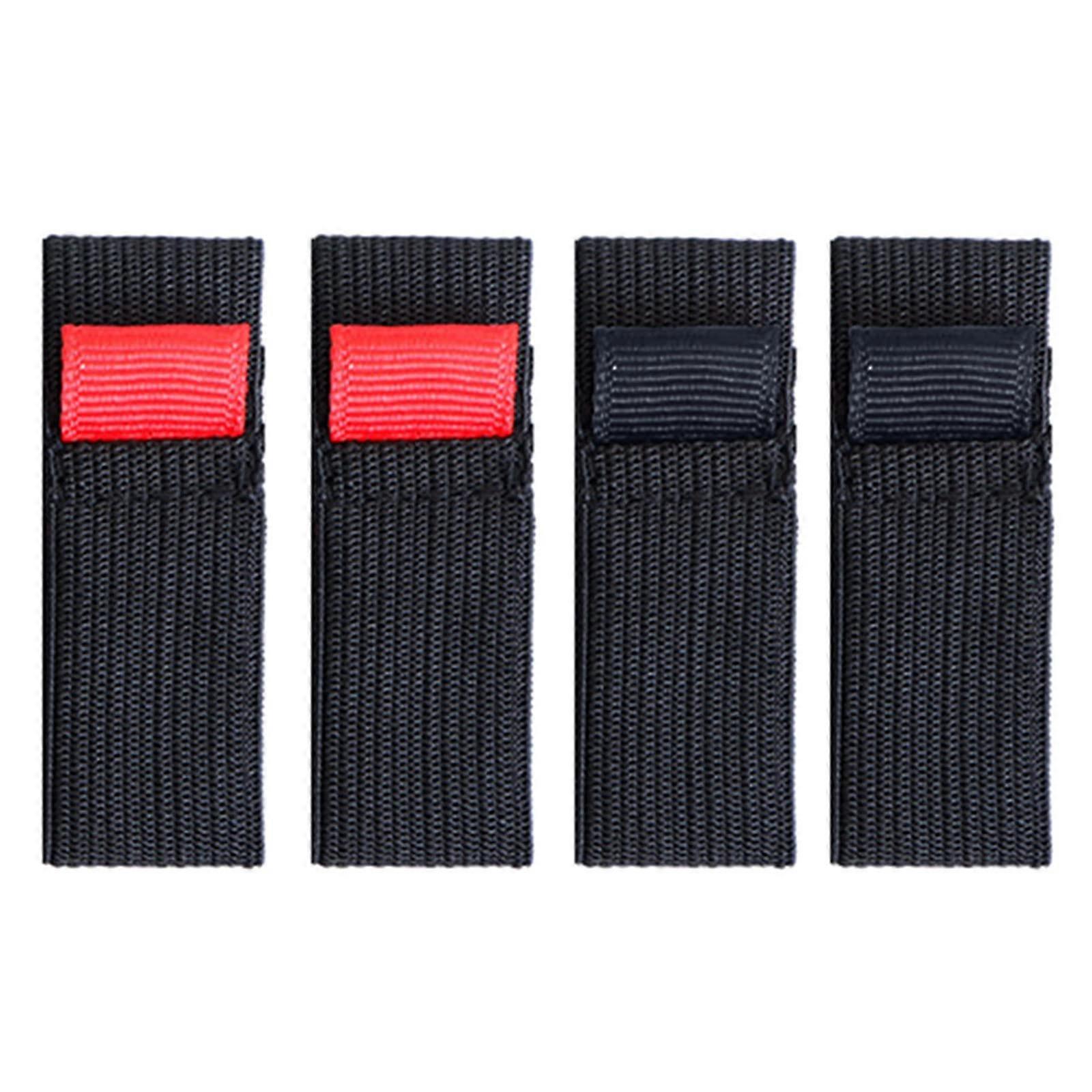 4X Outdoor Fishing Tool Nylon Spool Belt, Protective Gear with Elastic Straps for Fishing Reel Accessories