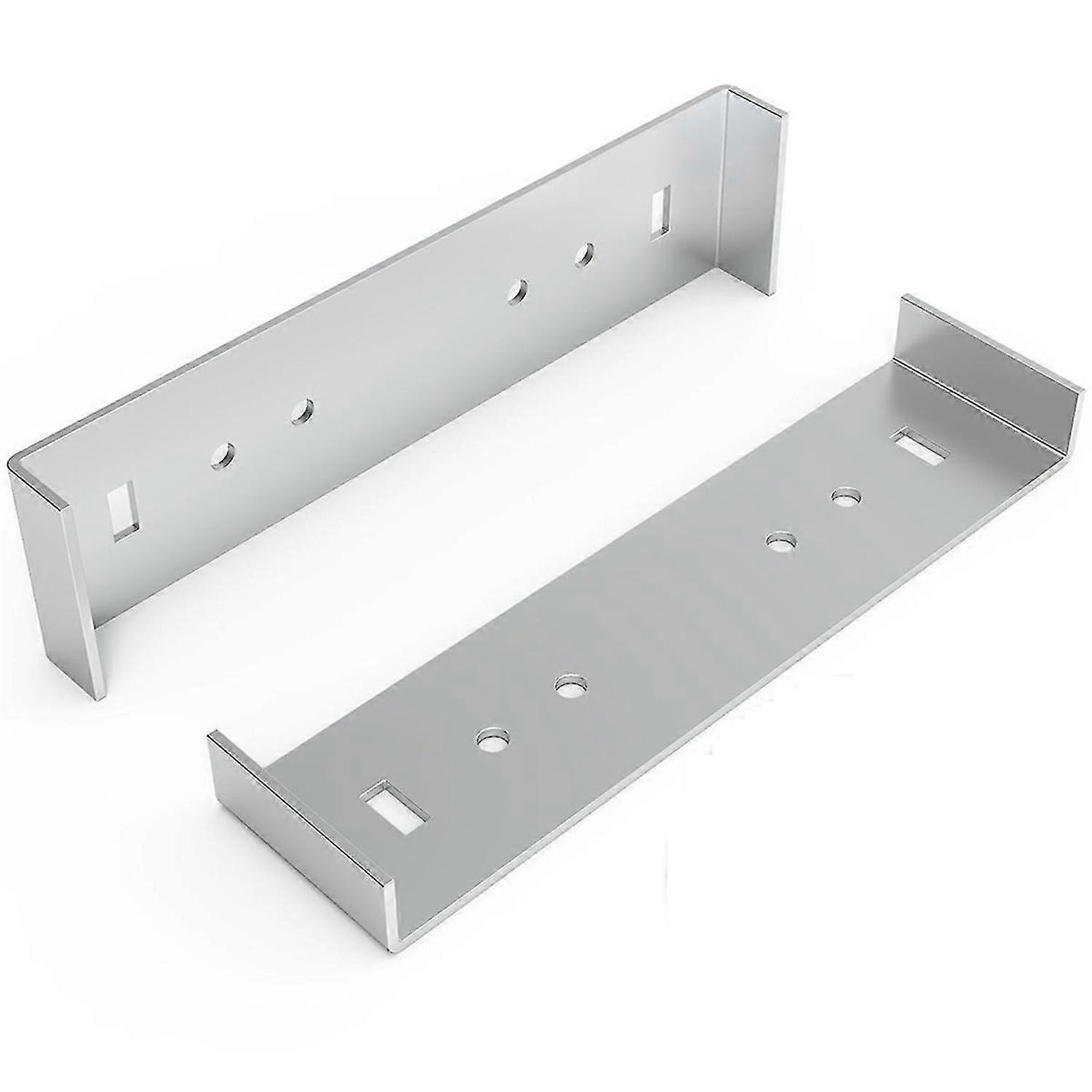 Metal Mailbox Mounting Bracket for Mailboxes with 8In Wide Floor 2Pcs
