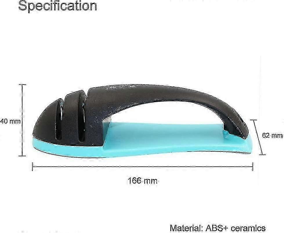 Cute Whale Shapes Knife Sharpener, Portable Quick Sharpening Tool, Kitchen Scissor Tools Hy