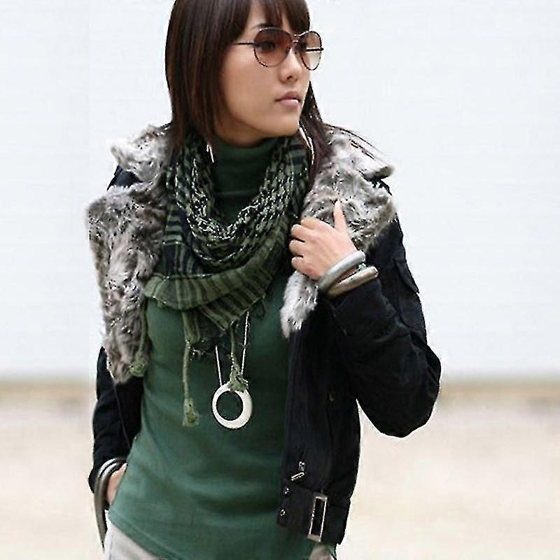 Arabe Shemagh Keffiyeh Écharpe tactique Châle Kafiya Wrap