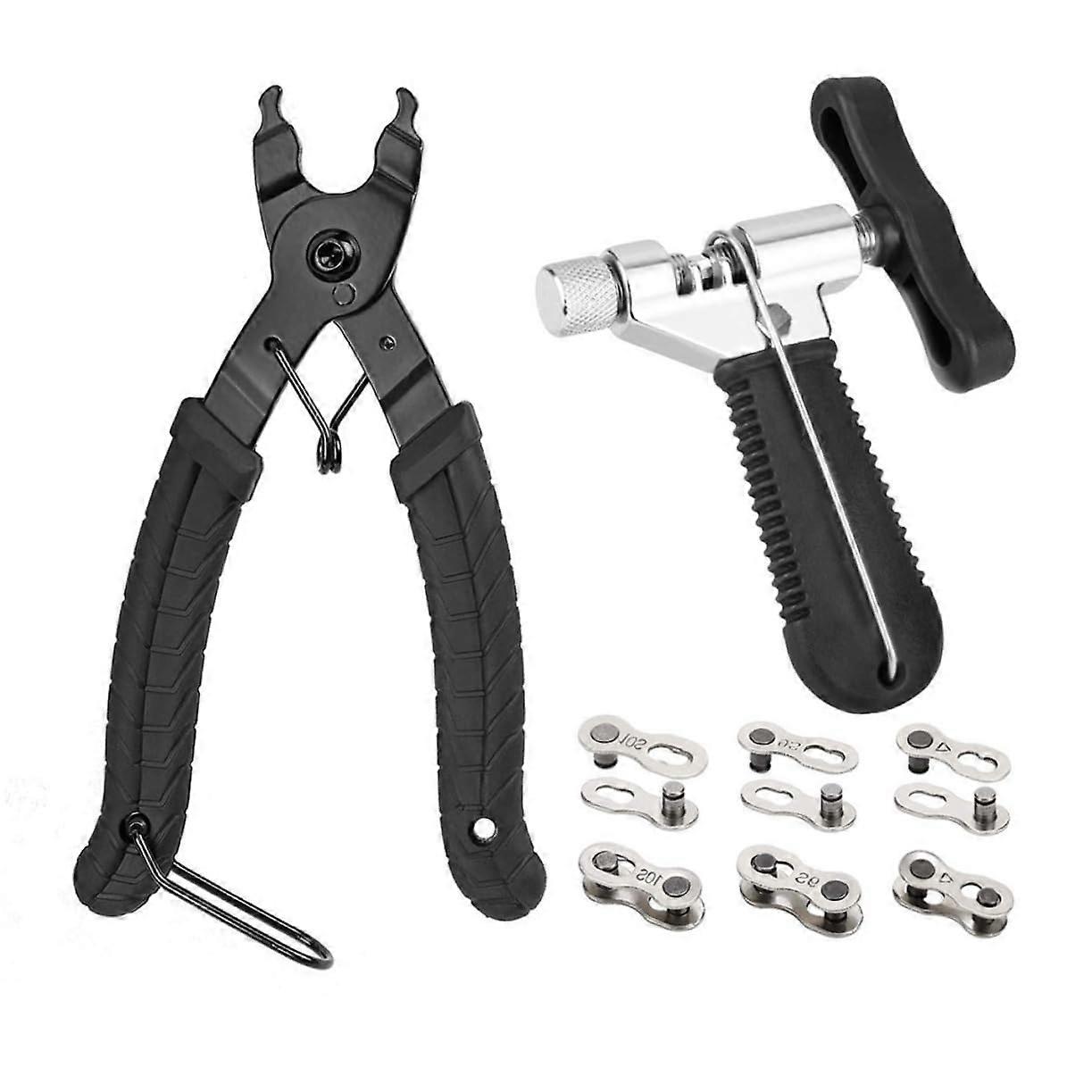 Bicycle Chain Removal Tool Set - Chain Breaker for Bike Repair - Durable Kettenentfernungswerkzeug for 7/8/9/10 Speed Chains