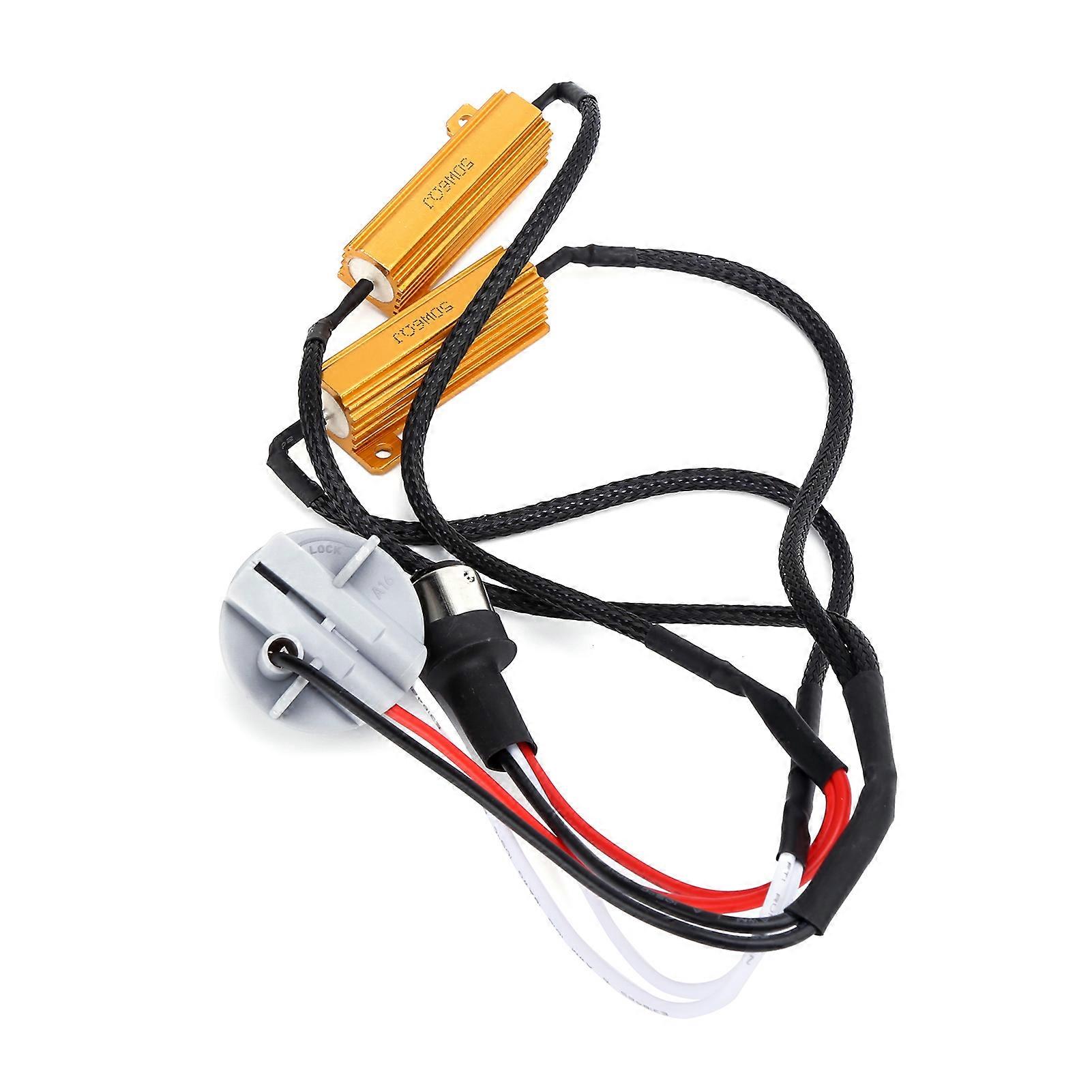 2pcs 50W 3157B LED Decoder Load Resistor Canbus Flash Error Free Canceller for Car Headlight Foglight DRL