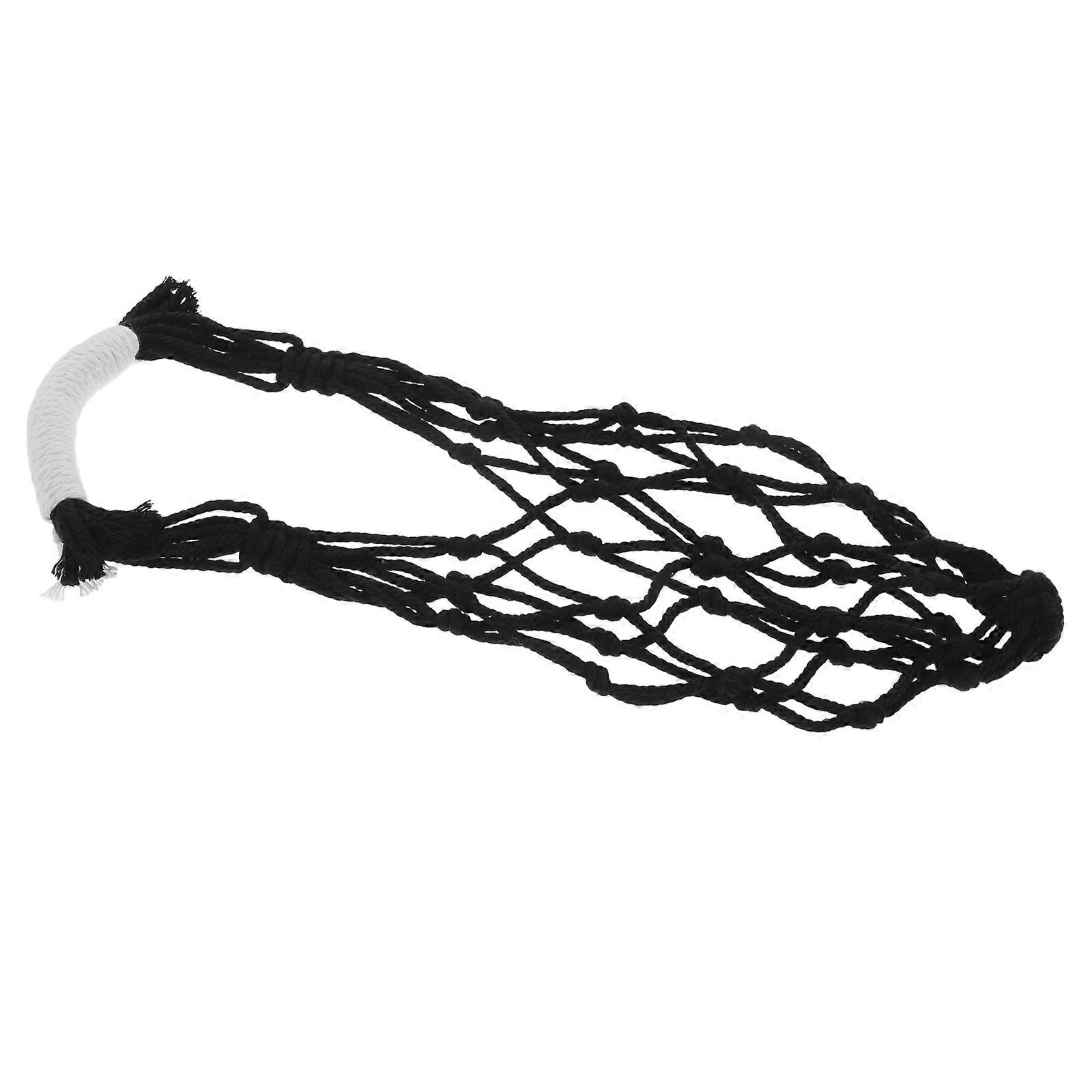 Durable Handmade Macrame Water Bottle Carrier Bag – Crochet Cotton Sling for Hiking, Gym & Outdoor Adventures, Unique Design for Convenient Hydration