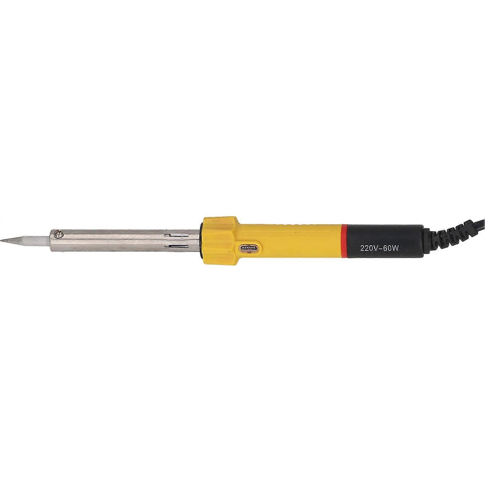 Fer à souder jaune 60W 2min chauffage rapide semi auto 2 mode de puissance fer à souder pour réparation bricolage